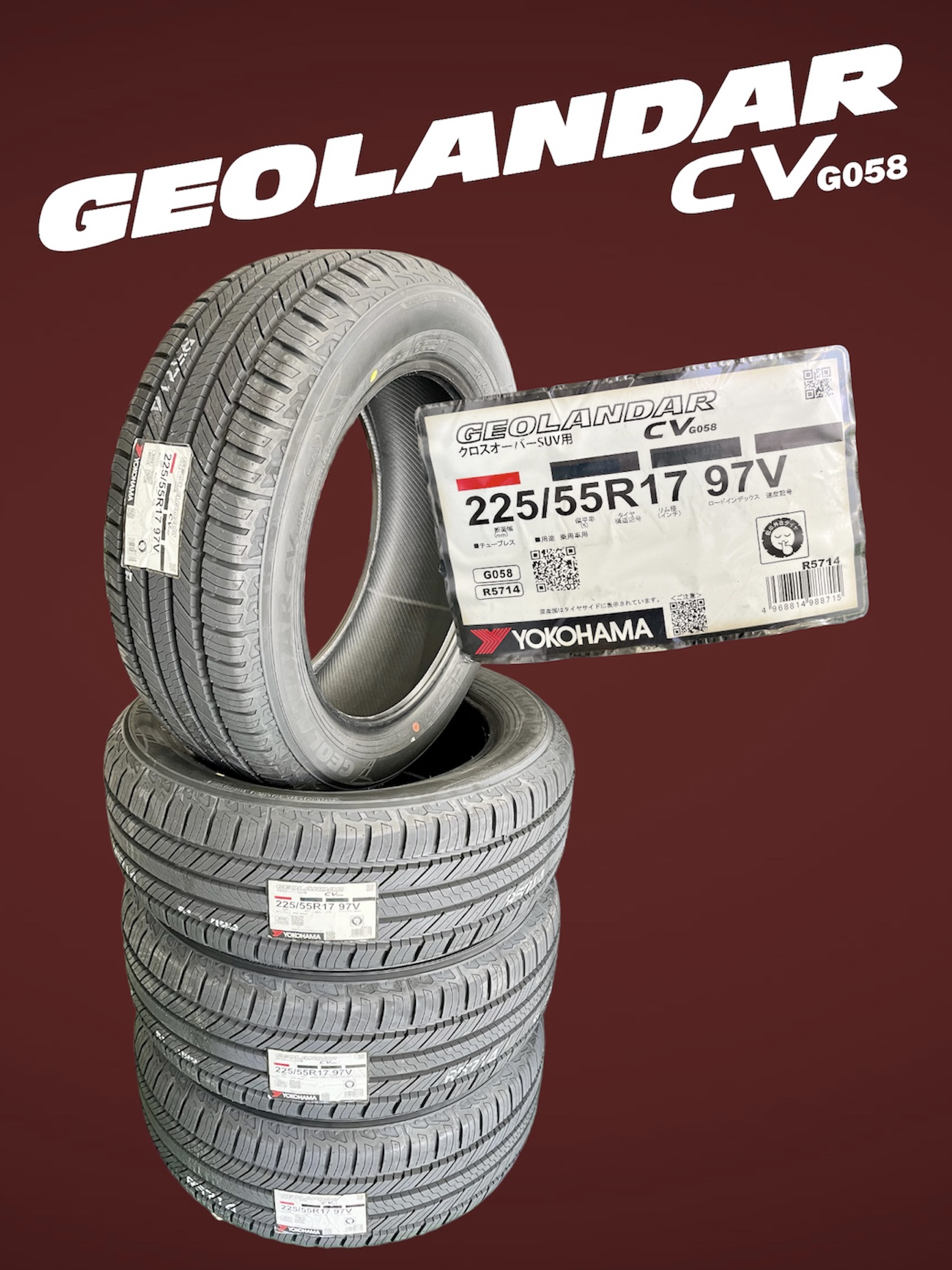 XV に GEOLANDAR CV G058