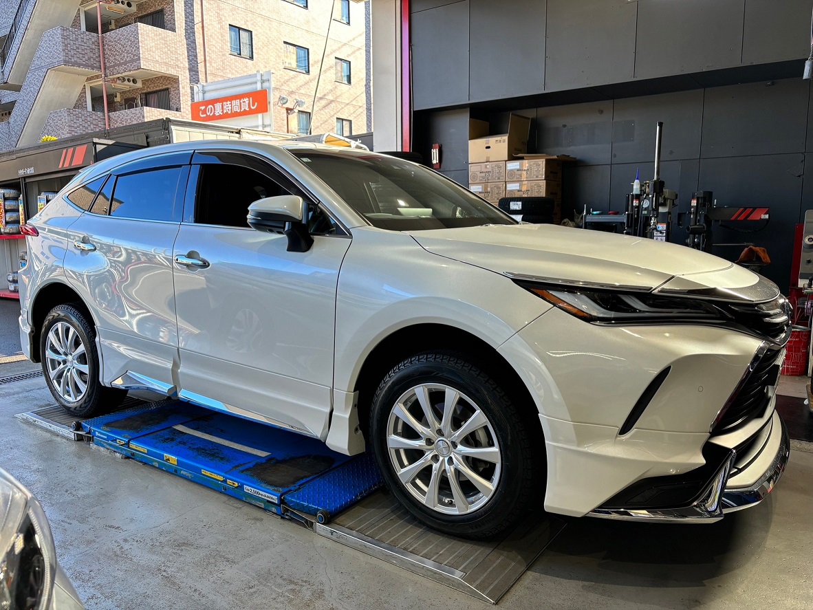 ハリアーにアイスガードSUV～♪