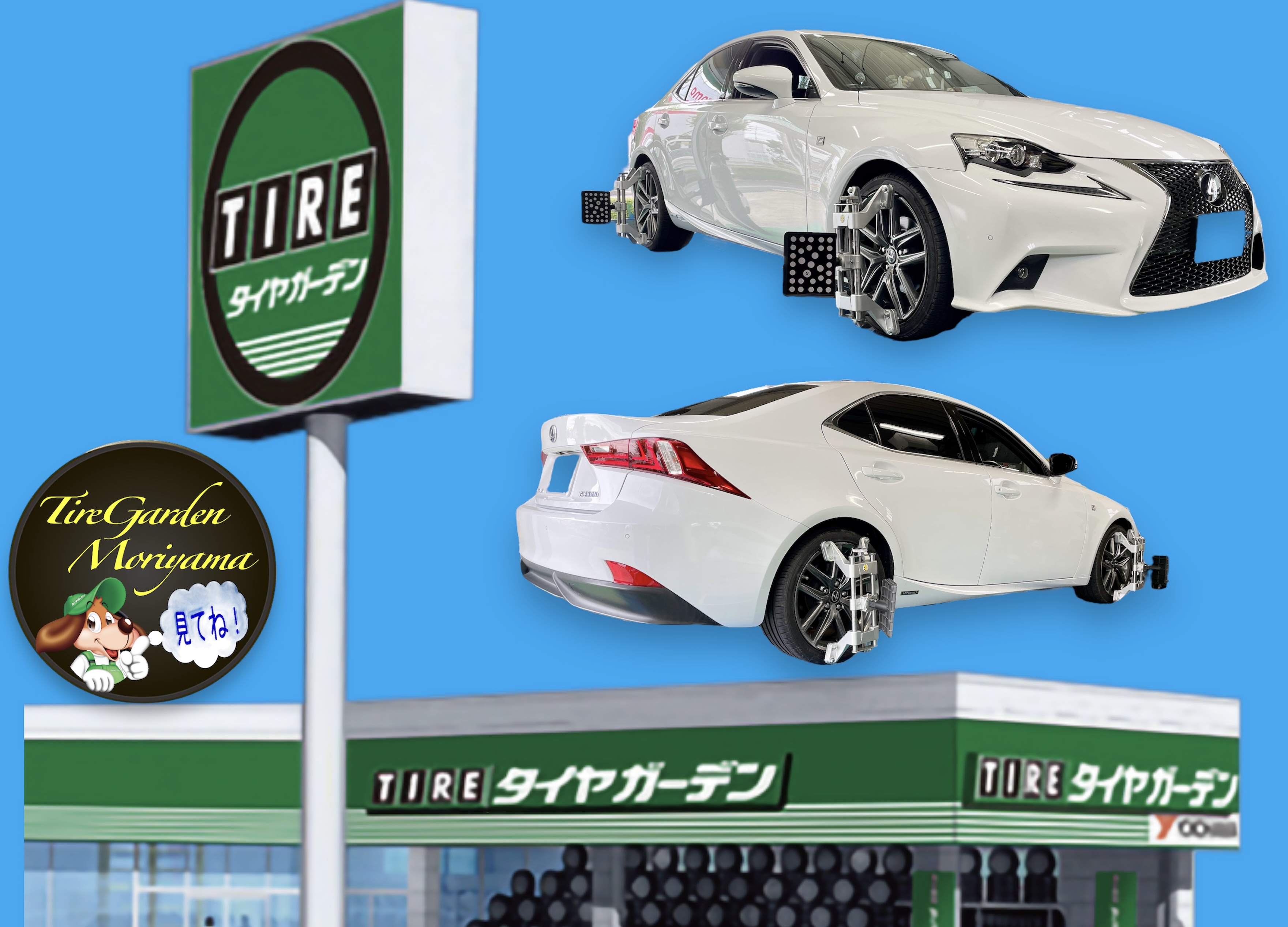 ES300h x アライメント