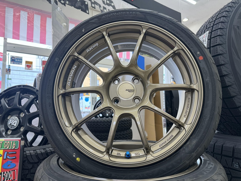 【動画】タイヤガーデン練馬　やっと届いたADVAN　RZ-Ⅱ