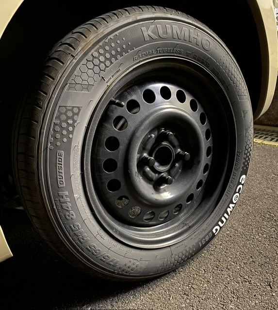 ホイールナット交換