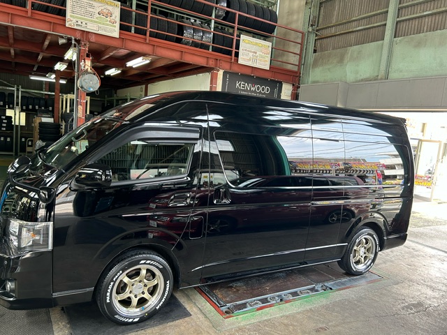 ハイエースにRG-D2 for HIACE を装着！