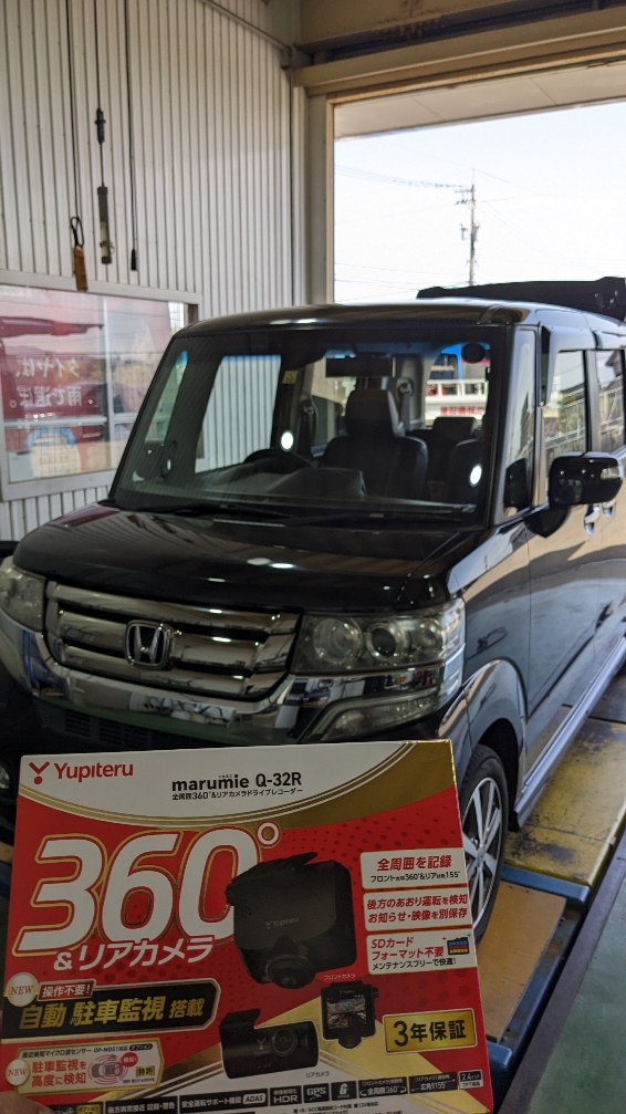 Ｎ-ＢＯＸにドラレコ