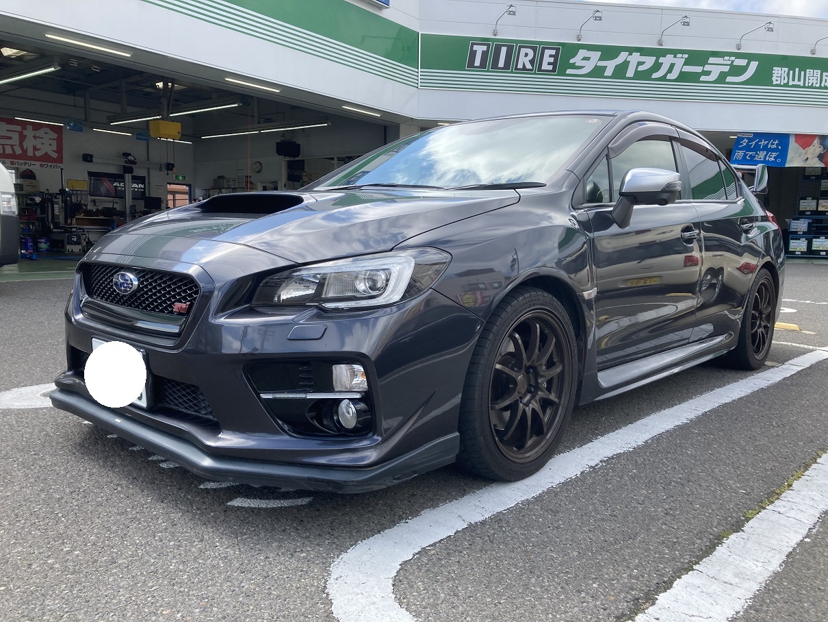 RAYS CE28N　＆　ALPINE KTP-600　パワーアンプ取付