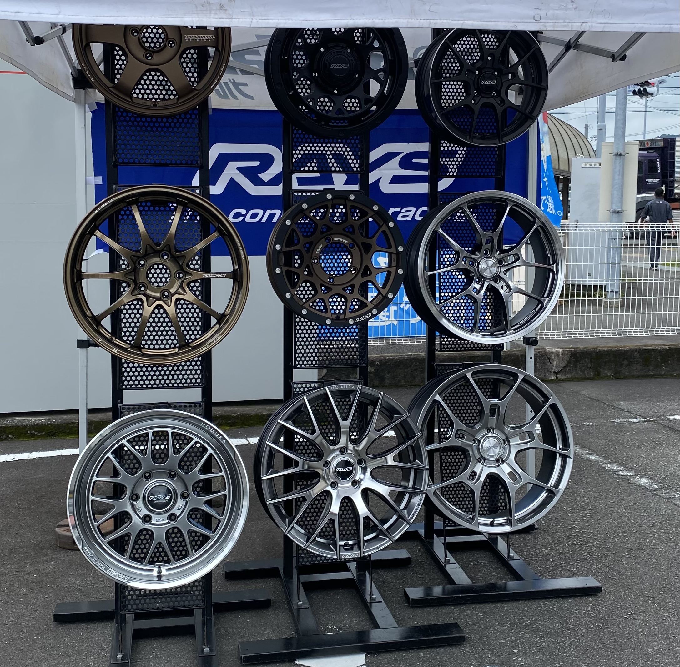 レイズホイール展示会