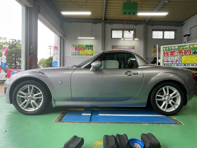 ロードスター足回り交換！！