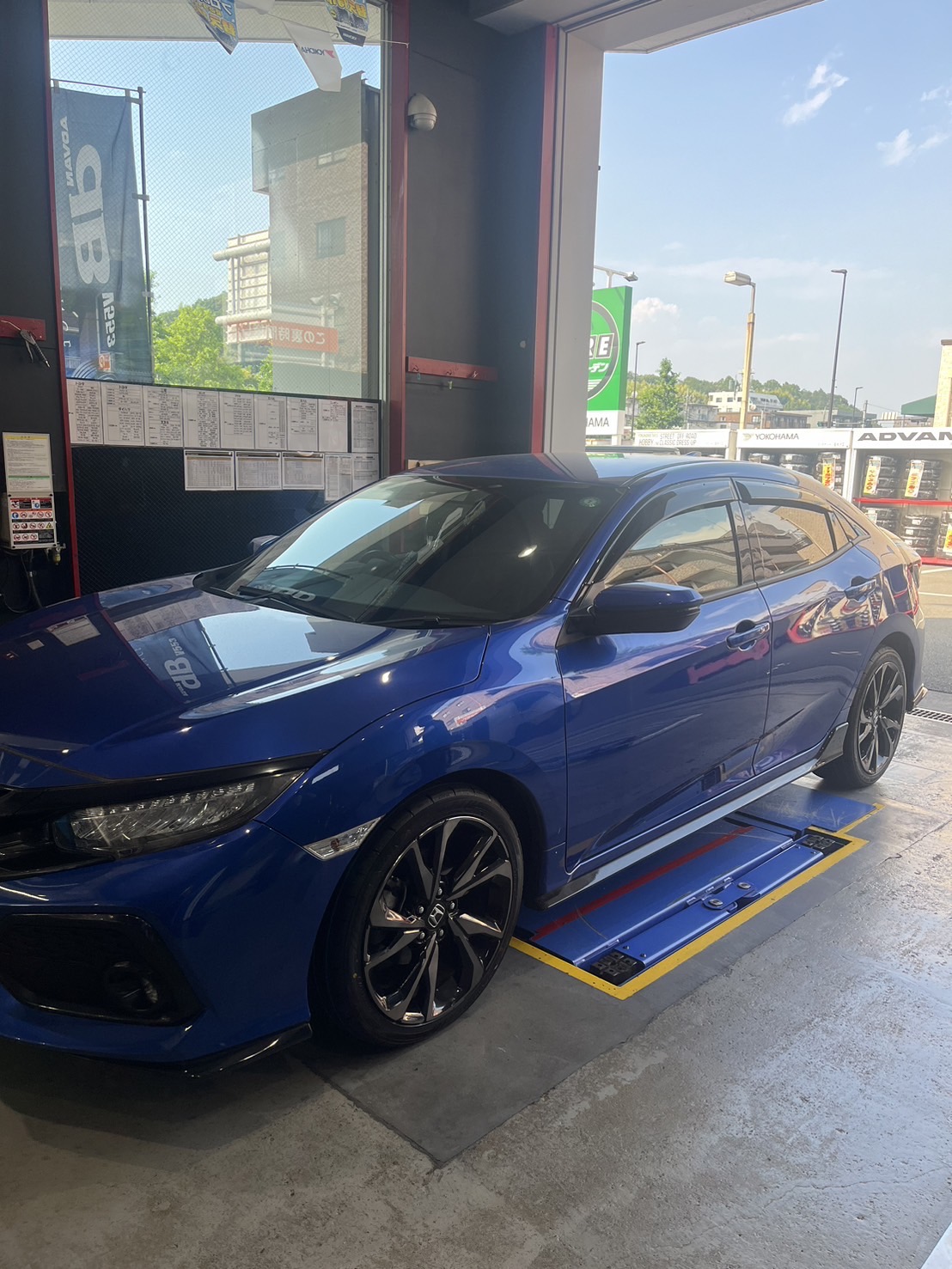 【ADVAN APEX】 X【シビックハッチバック】
