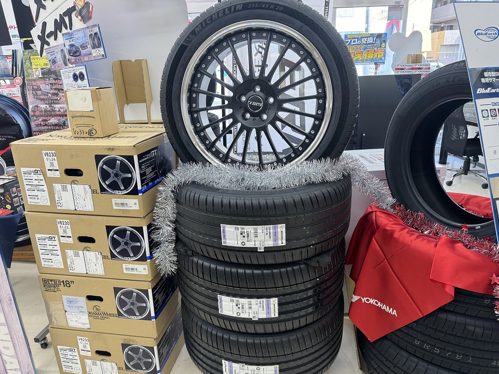 今回はTAN-EI-SYA の鍛造ホイールです！