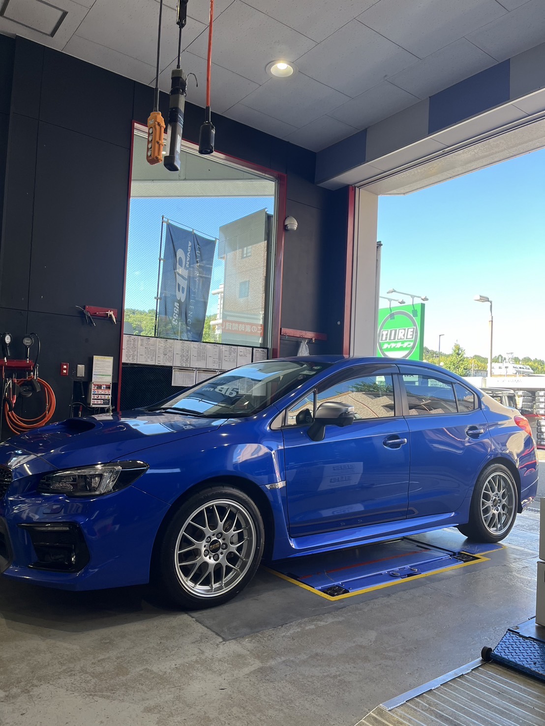 【ADVAN APEX】Ｘ【BBS】for：WRX S4