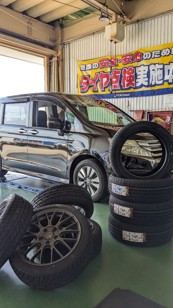 タイヤ交換とドラレコ