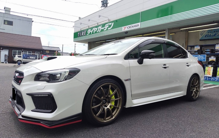 WRXにRZⅡ