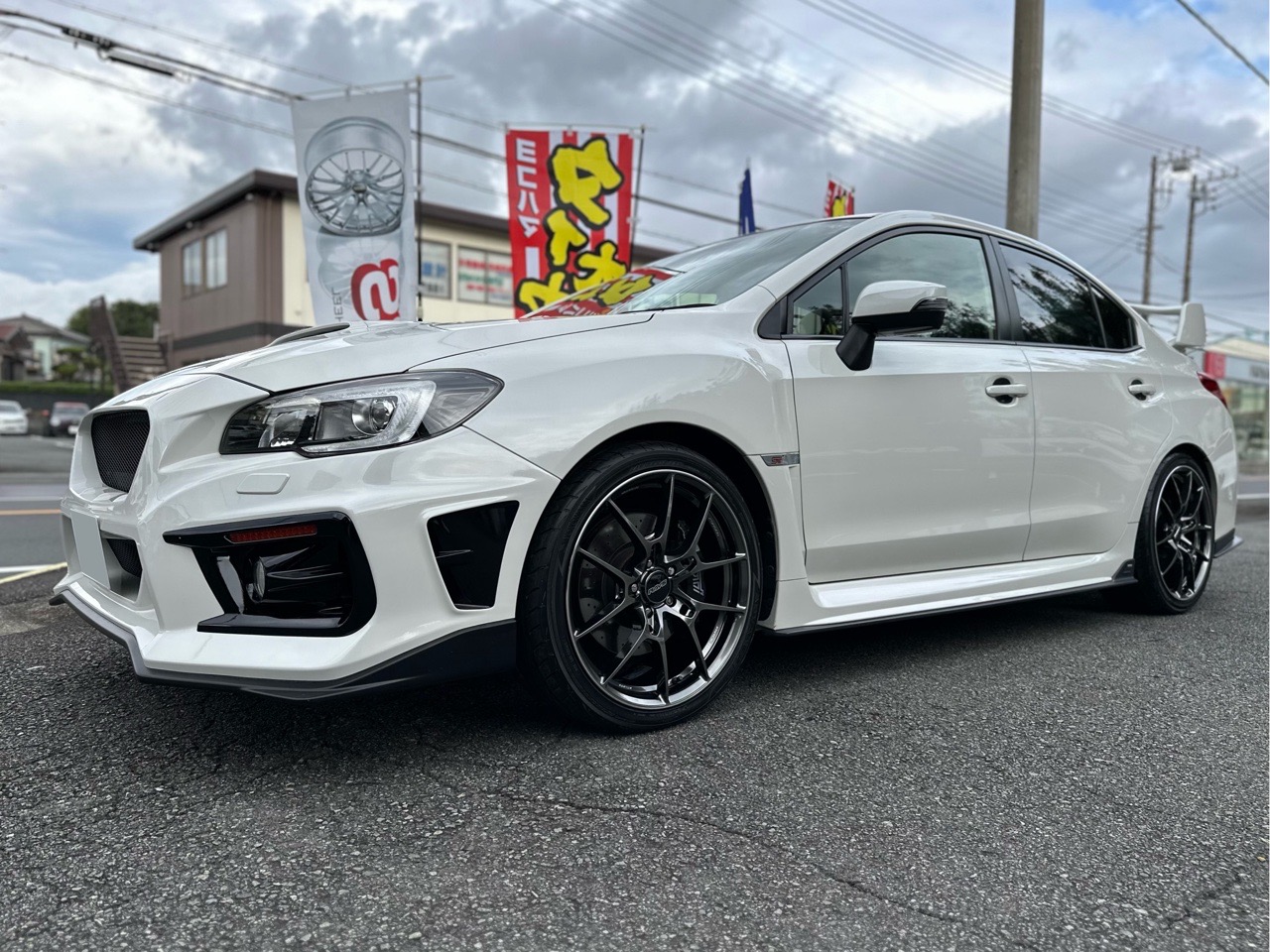 WRXにG025装着(〃&omega;〃)♪