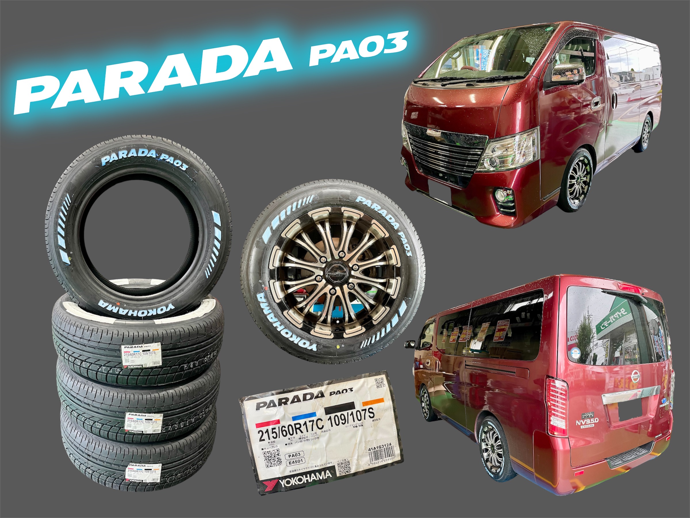 NV350 x PARADA PA03