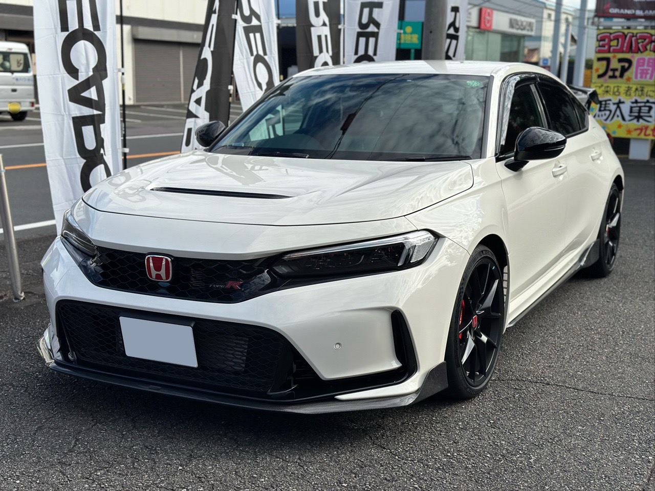 FL5にエイムゲインのフルエアロ装着‼️