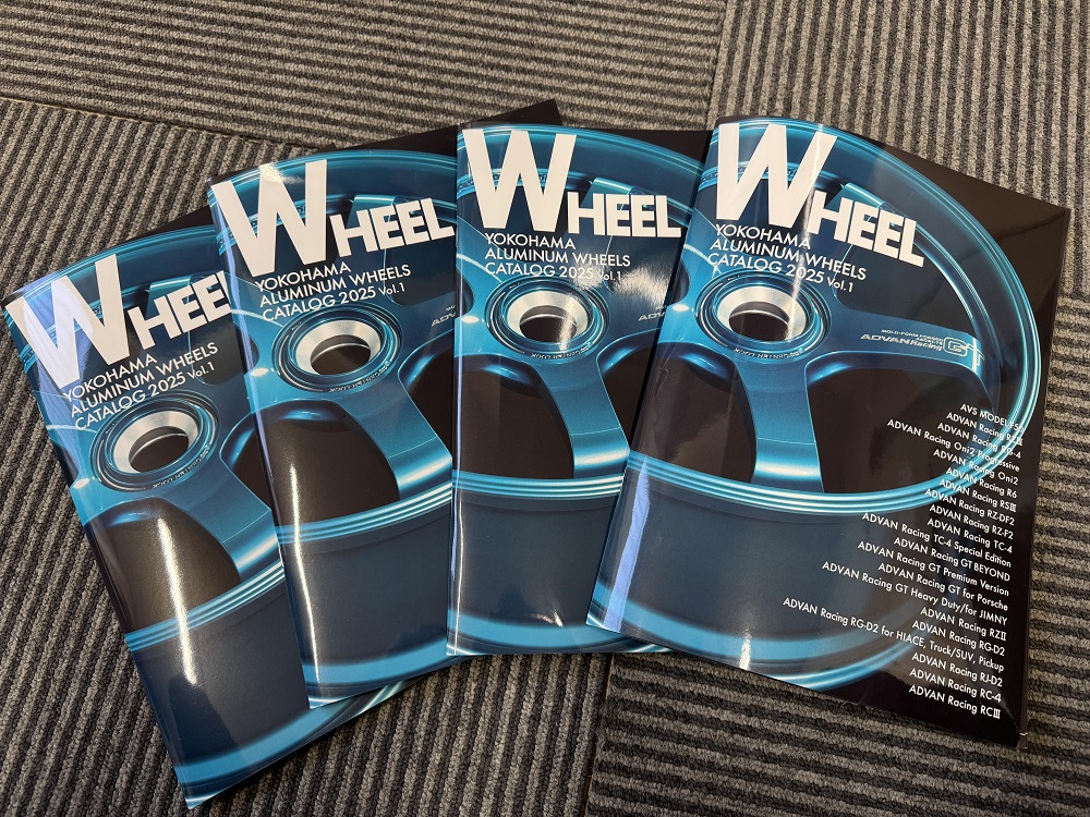 新型ADVANホイールカタログが届きました！