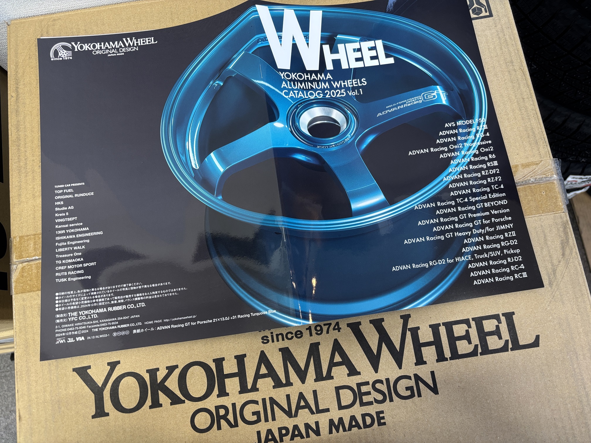 【YOKOHAMA WHEEL CATALOG 2025 Vol.1】