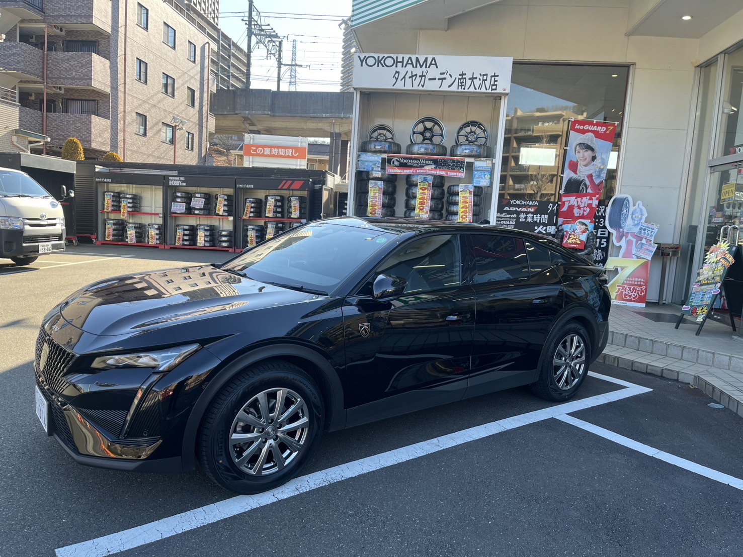 プジョー408 初入庫～♪