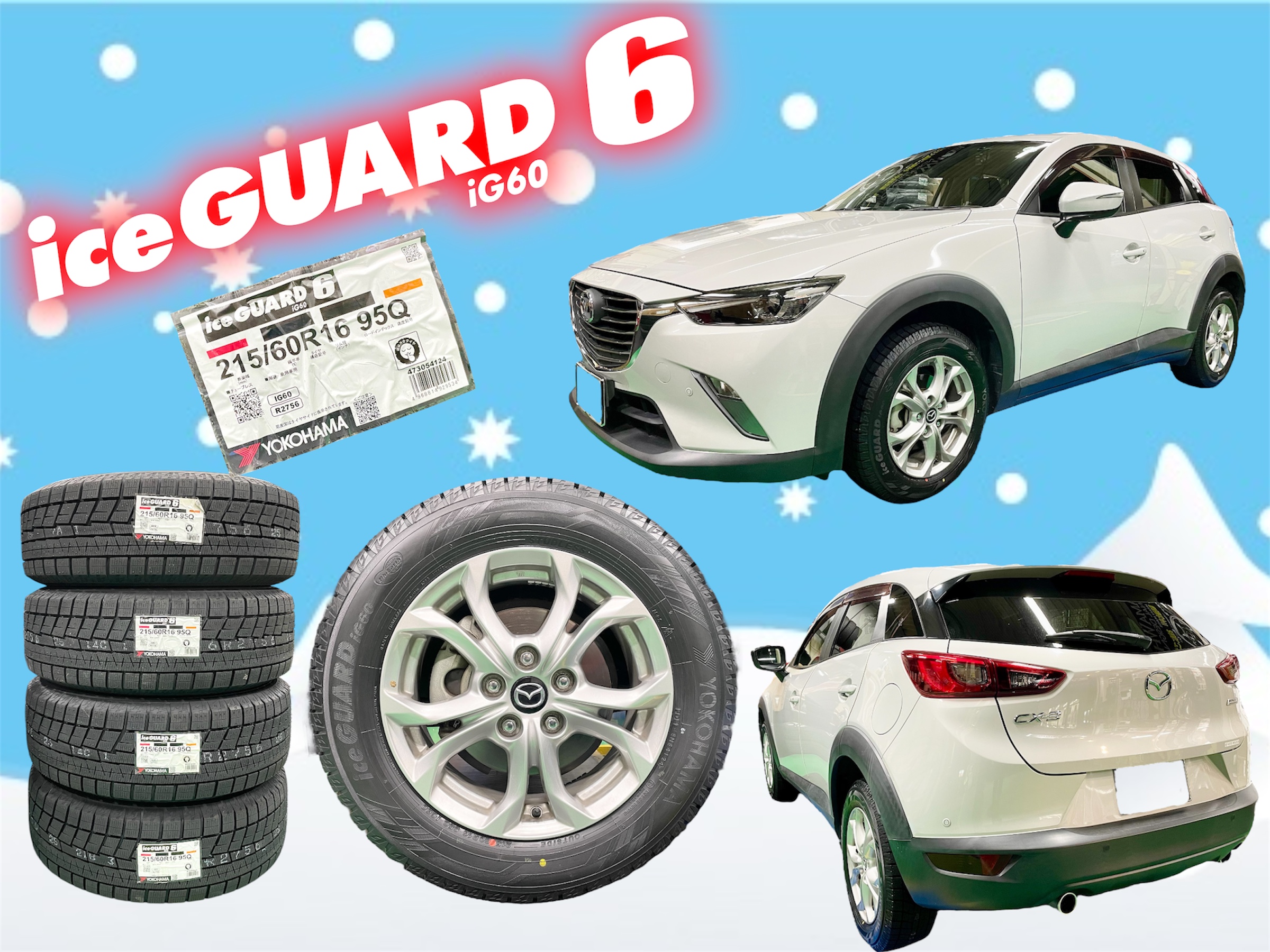 CX-3 x iceGUARD 6