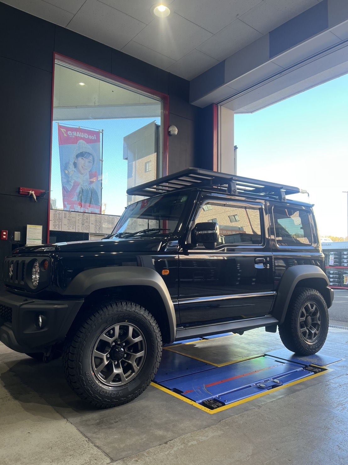 ジムニーのタイヤ交換は当店で！！