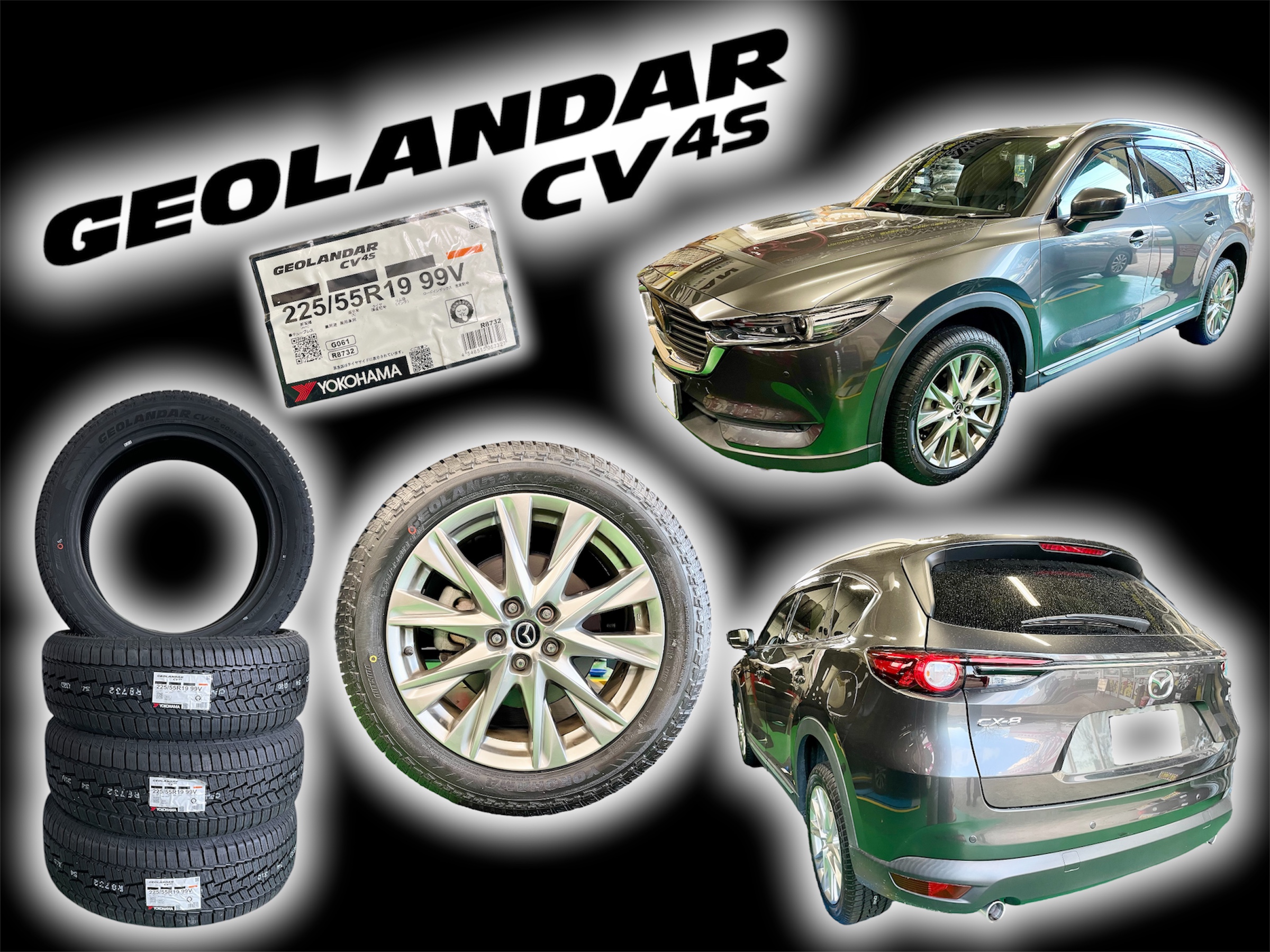 CX-8 x GEOLANDAR CV 4S