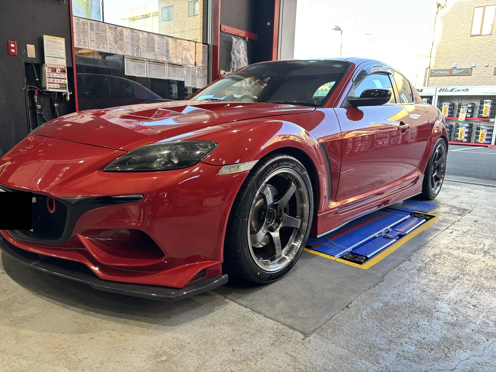 RX-8にADVAN NEOVA～♪