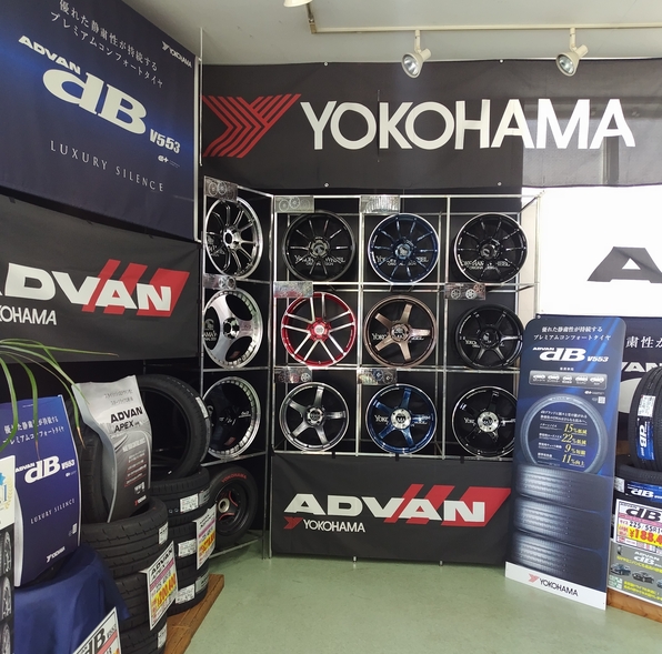 ＡDVANホイール展示
