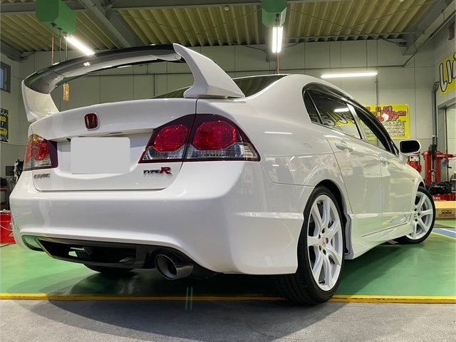 シビックタイプR 車高調取付！！