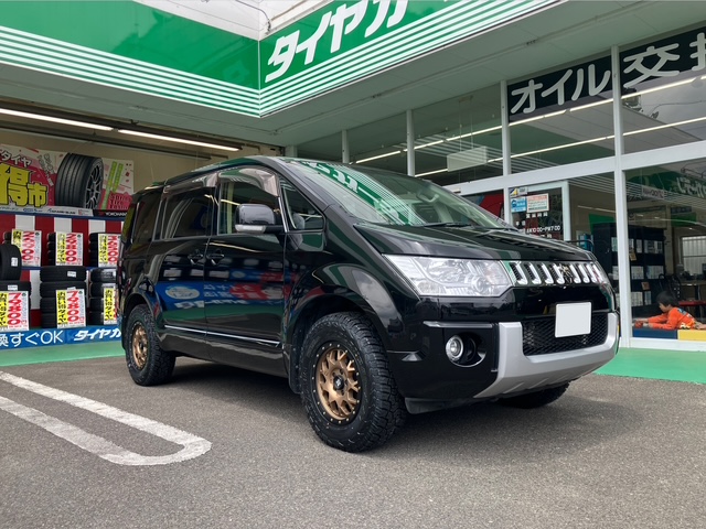 デリカのタイヤ交換