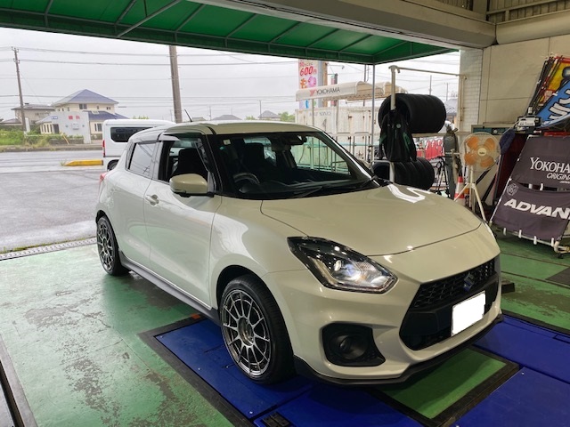 『エンケイ NT03RR』スイスポ装着❕❕
