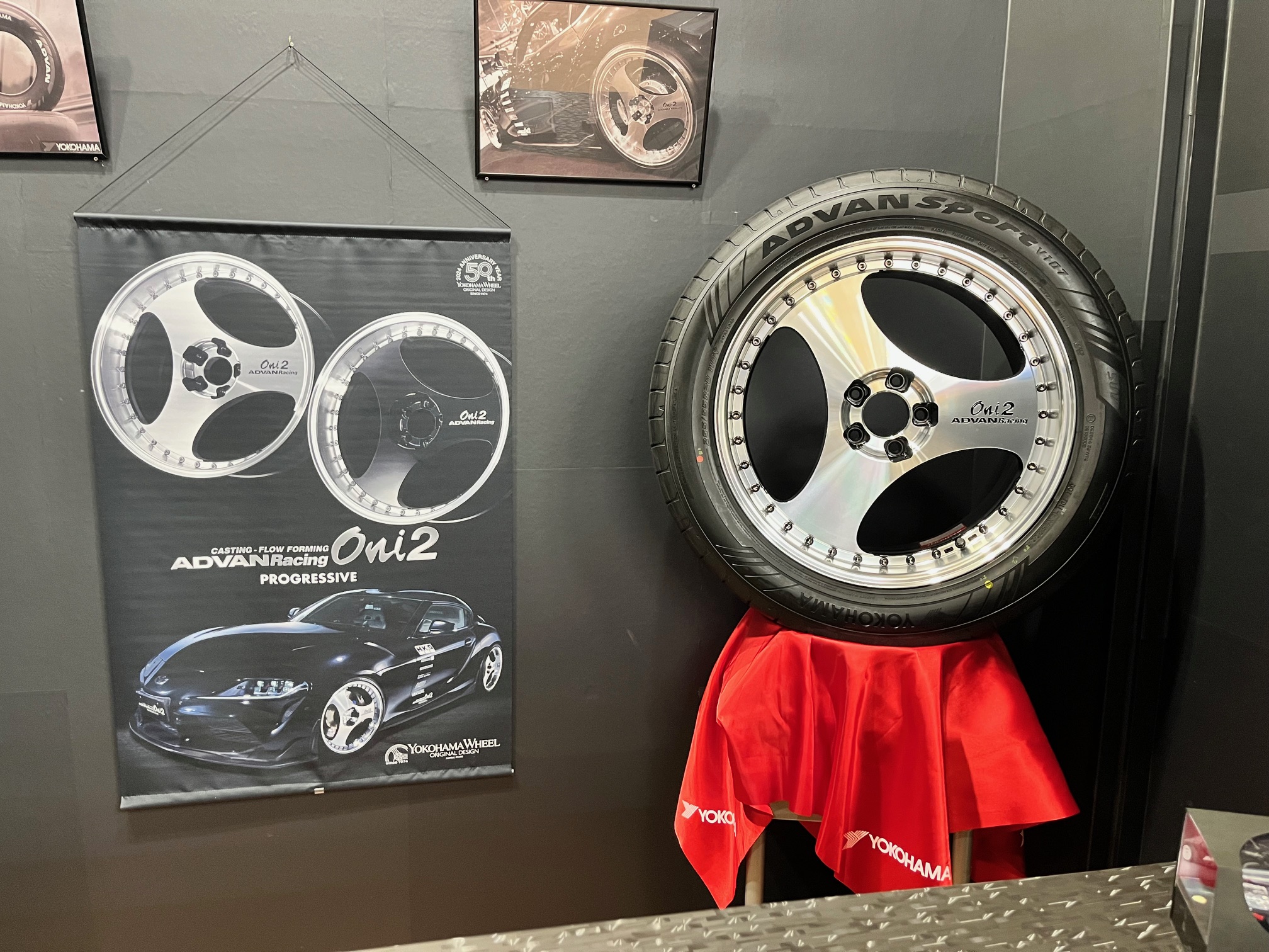 アドバンホイール展示中！！