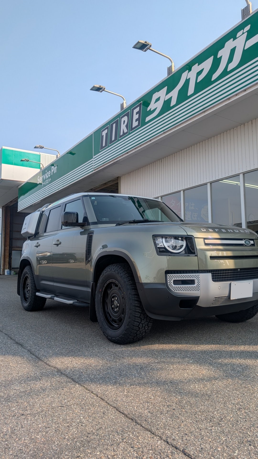 ディフェンダー110にＸ－ＡＴ