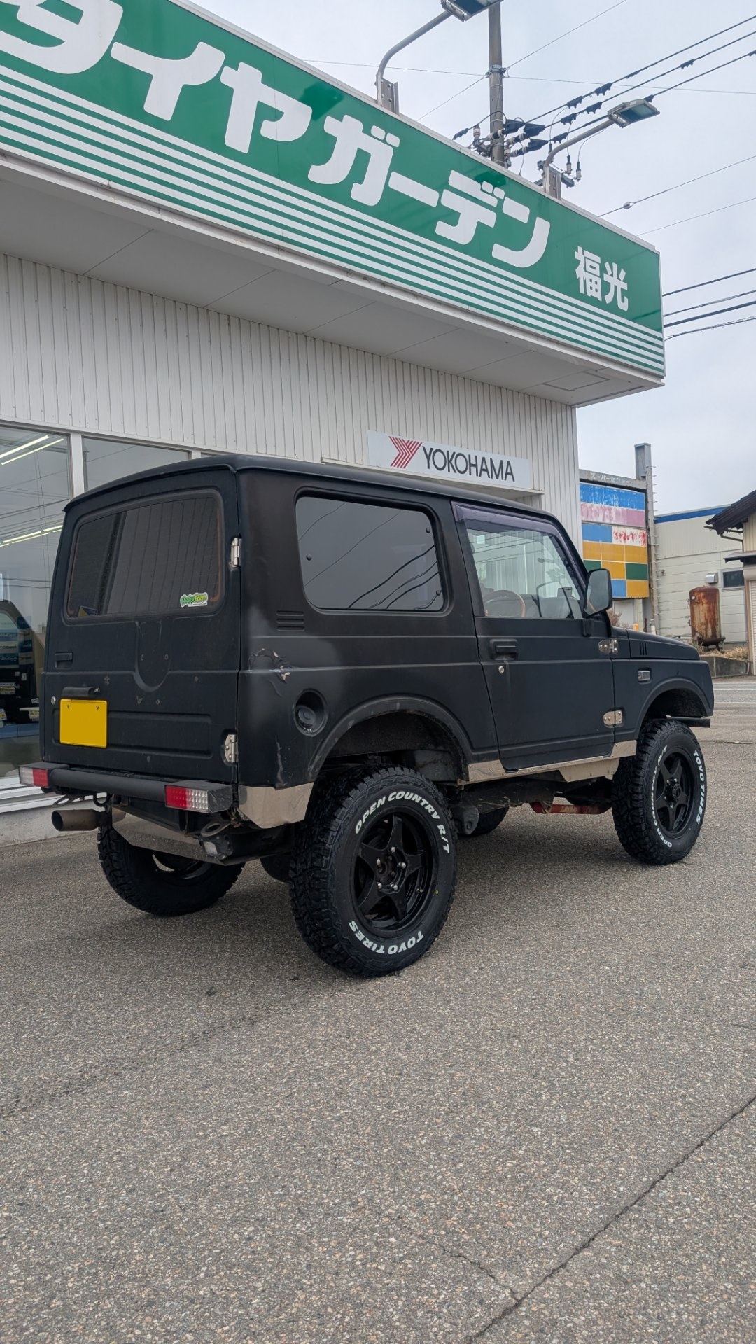 JA22にオープンカントリー取り付け