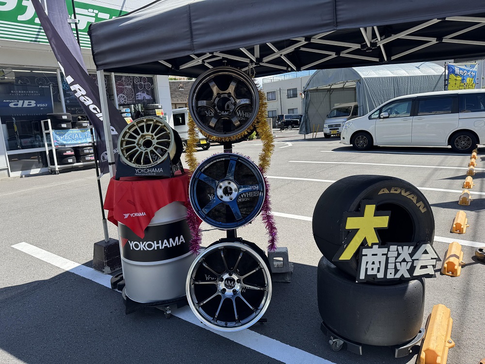 ADVAN　Wheel展示中!