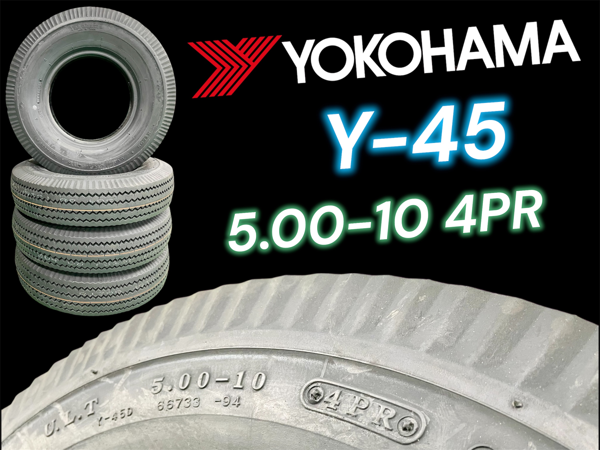 5.00-10 4PR  Y-45