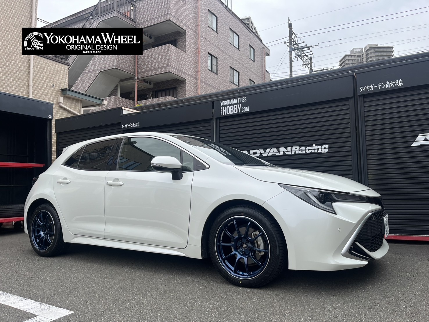 カローラスポーツにRZⅡ〜♪
