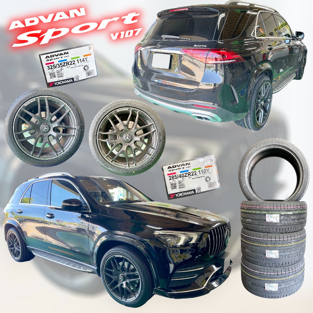 GLE400d x ADVAN Sport V107