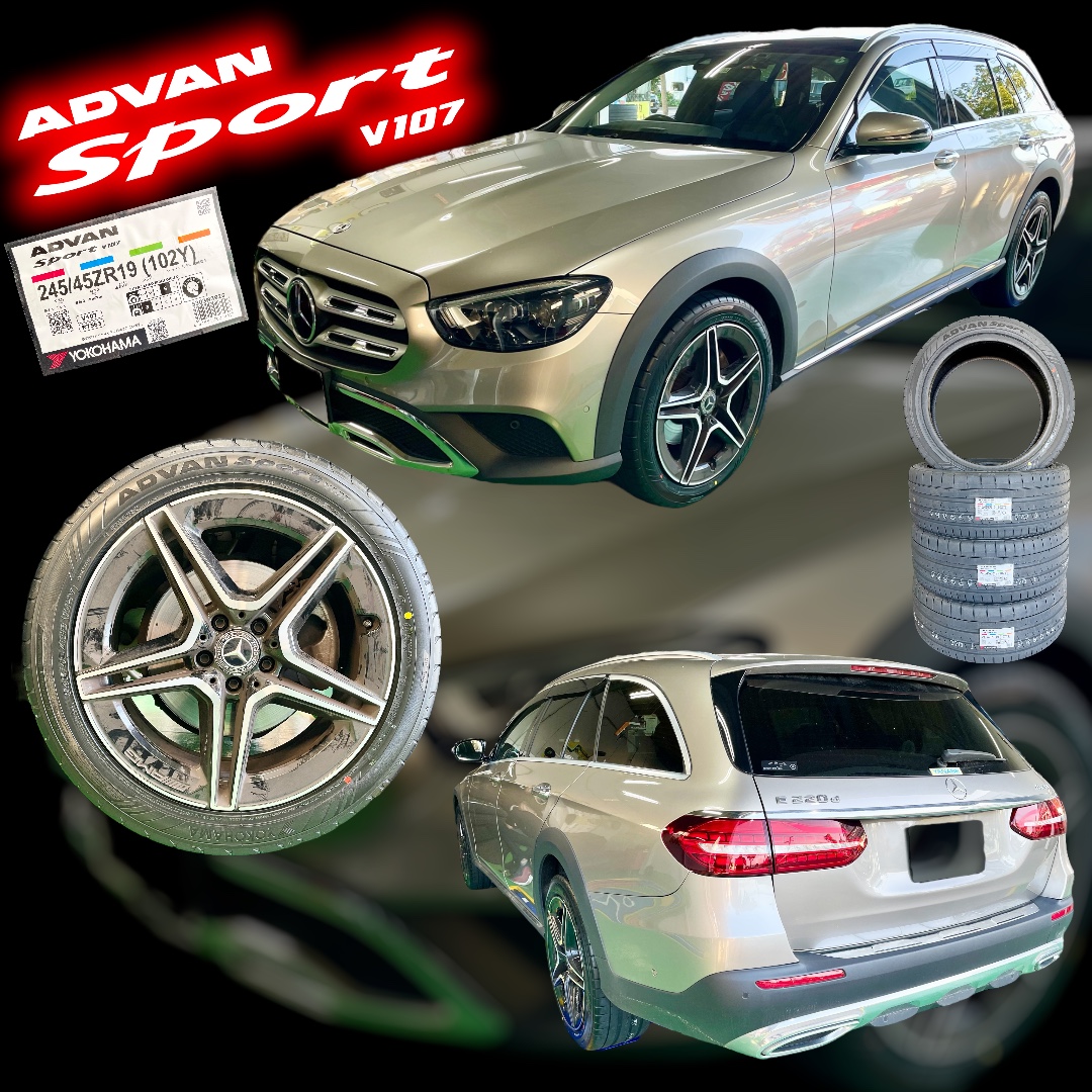 E220d x ADVAN Sport V107