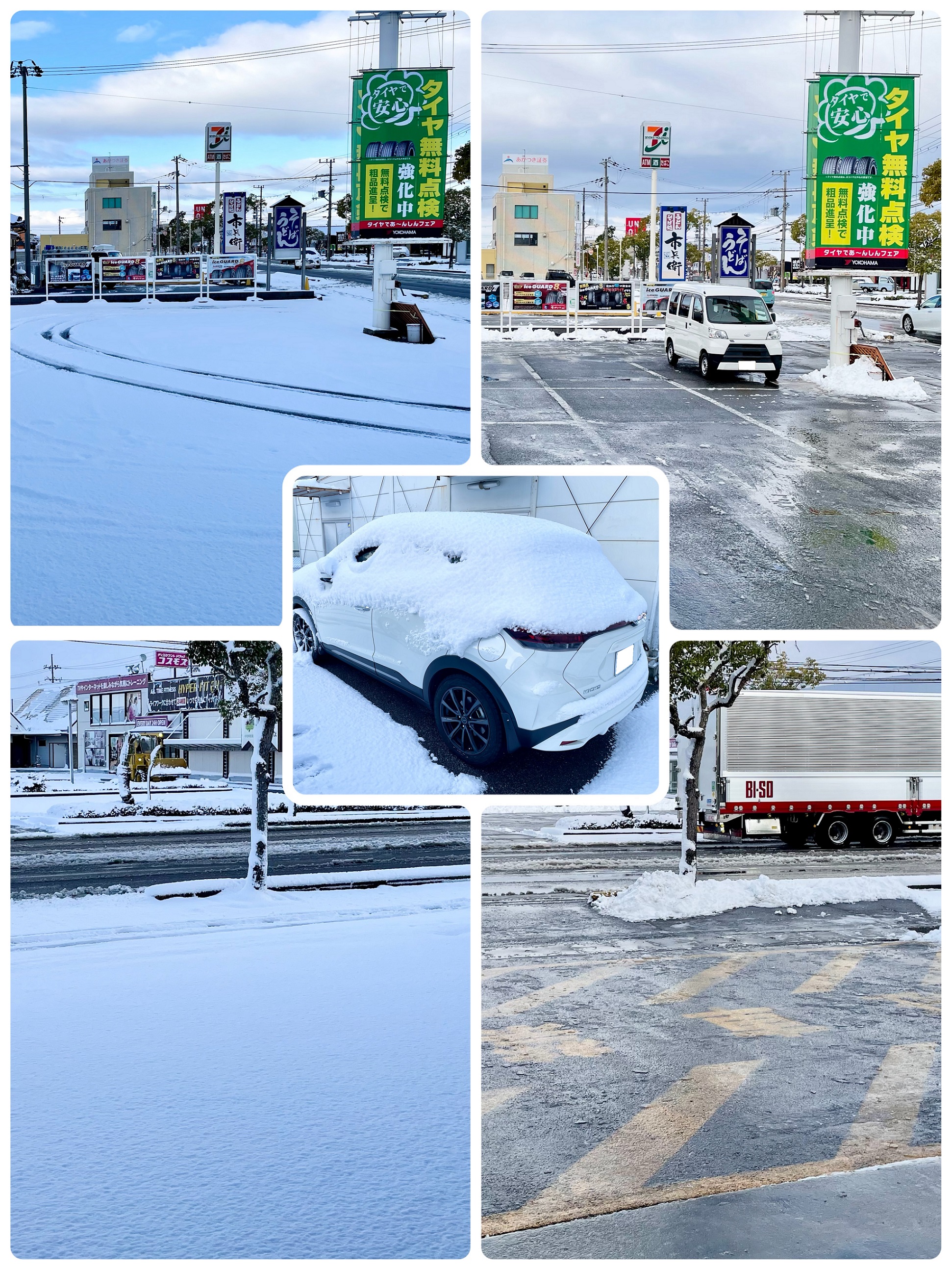 朝から雪掻き！
