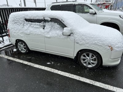 雪、積もりましたね(,,꒪꒫꒪,,)