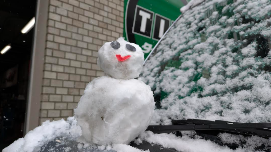 雪です！