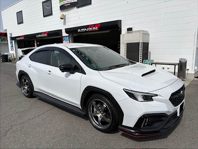 WRX S4にADVAN TC4取付！