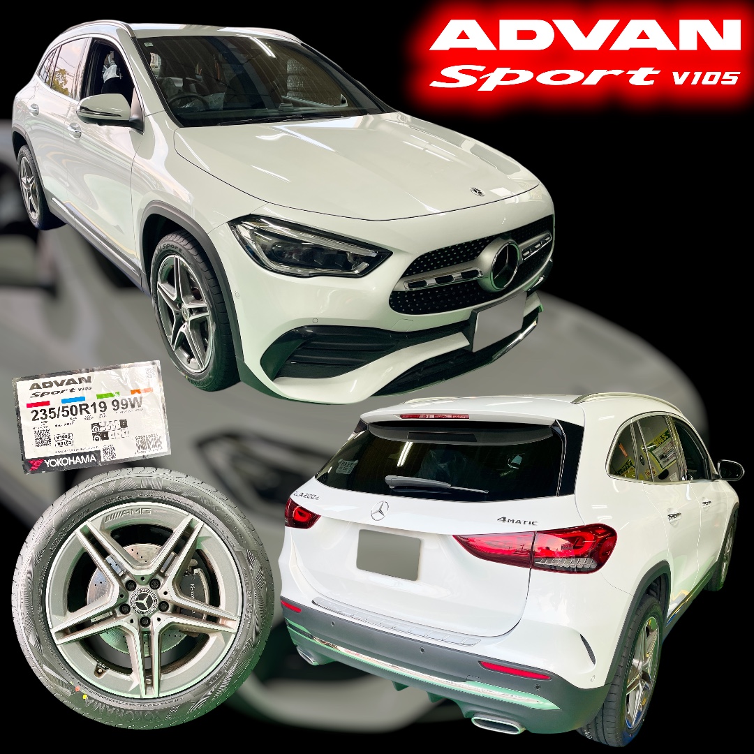 GLA200d x ADVAN Sport V105