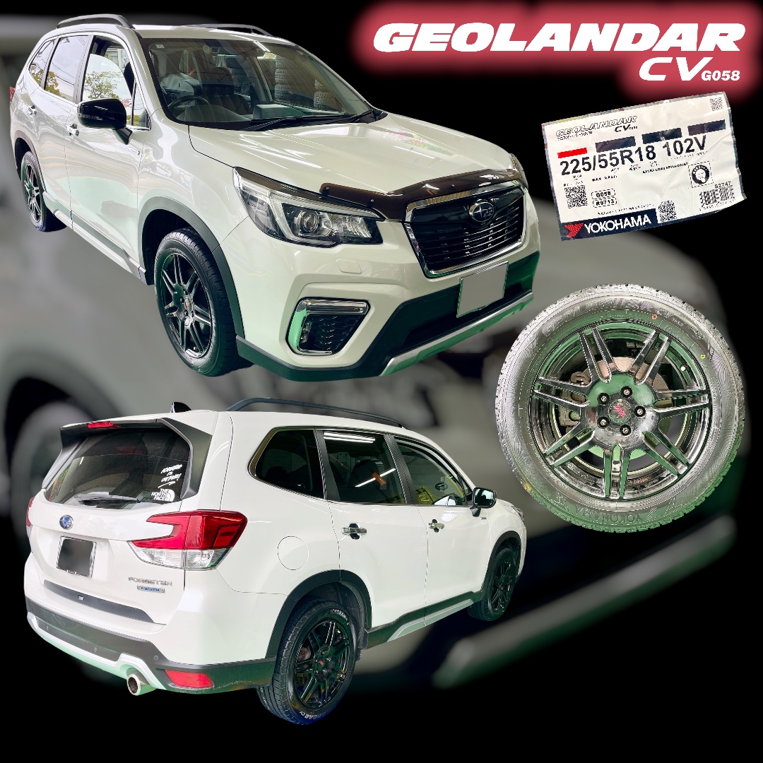 フォレスター x GEOLANDAR CV G058