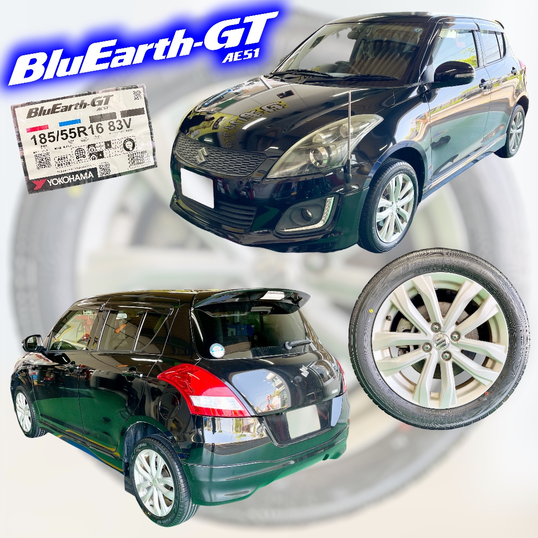 スイフト x BluEarth-GT AE51