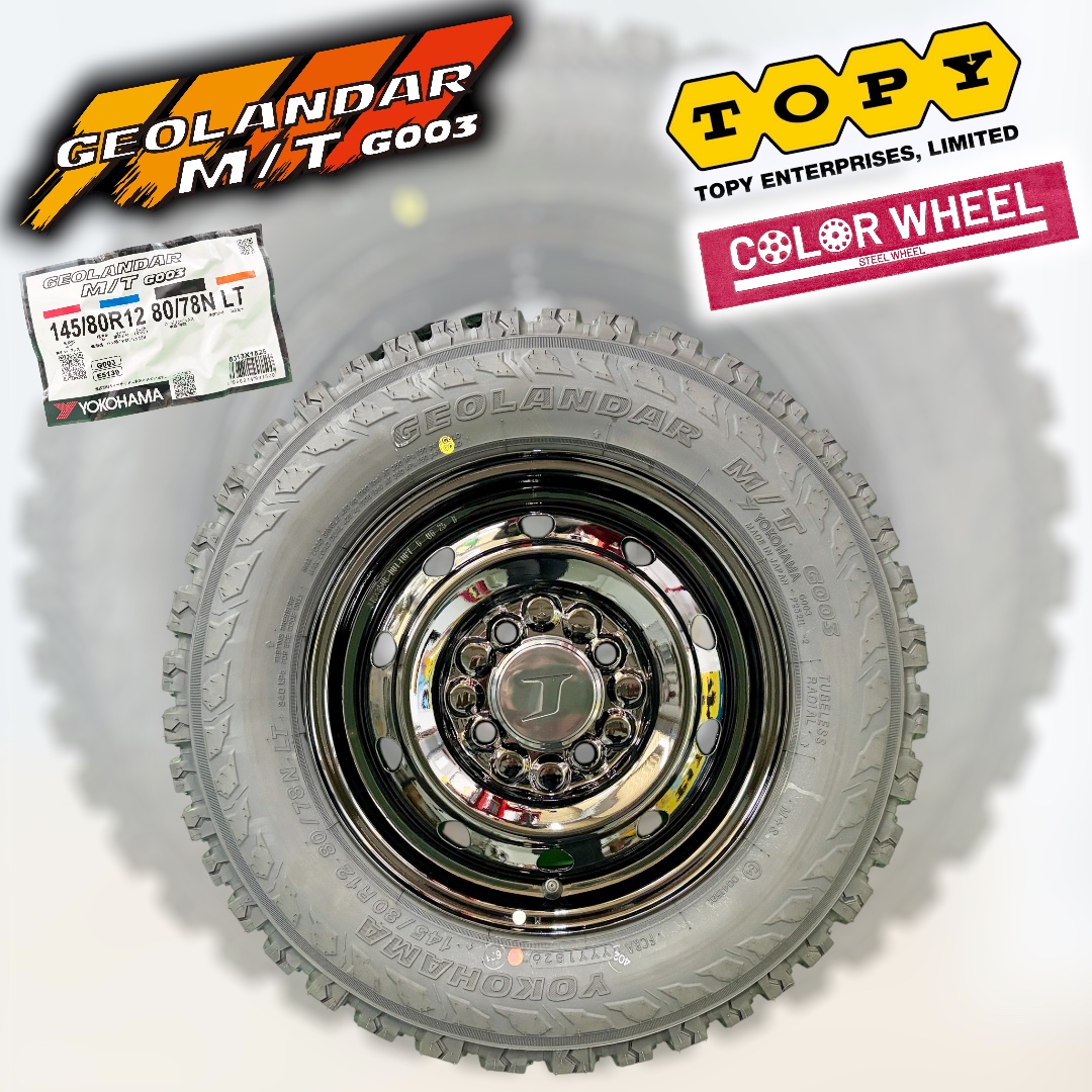 GEOLANDAR M/T G003 x カラーホイール