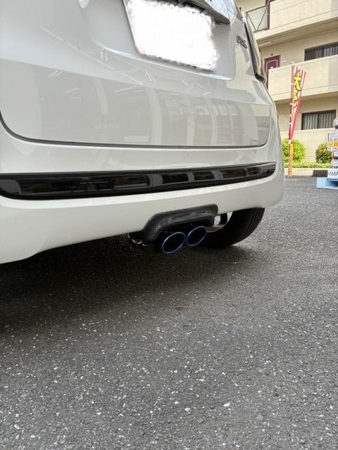 マフラー交換！