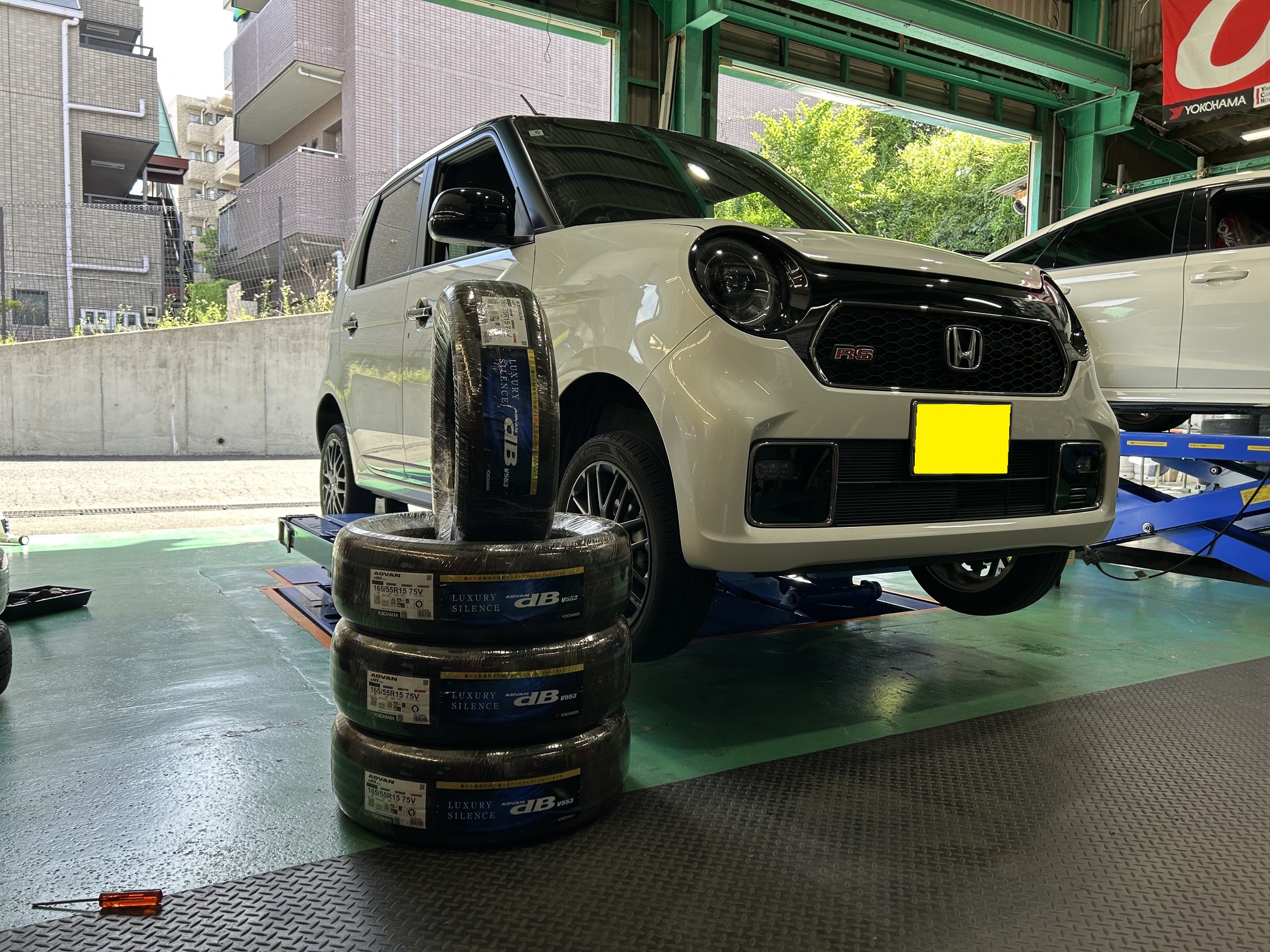 作業です。