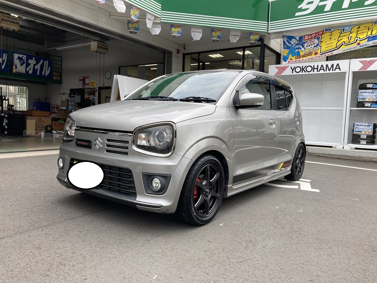 グラムライツ５７Ｃ６　&times;　アルトワークス！お取り付けいたしました