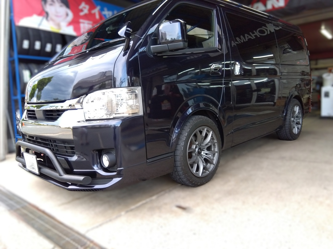 ハイエース４ＷＤが熱い！