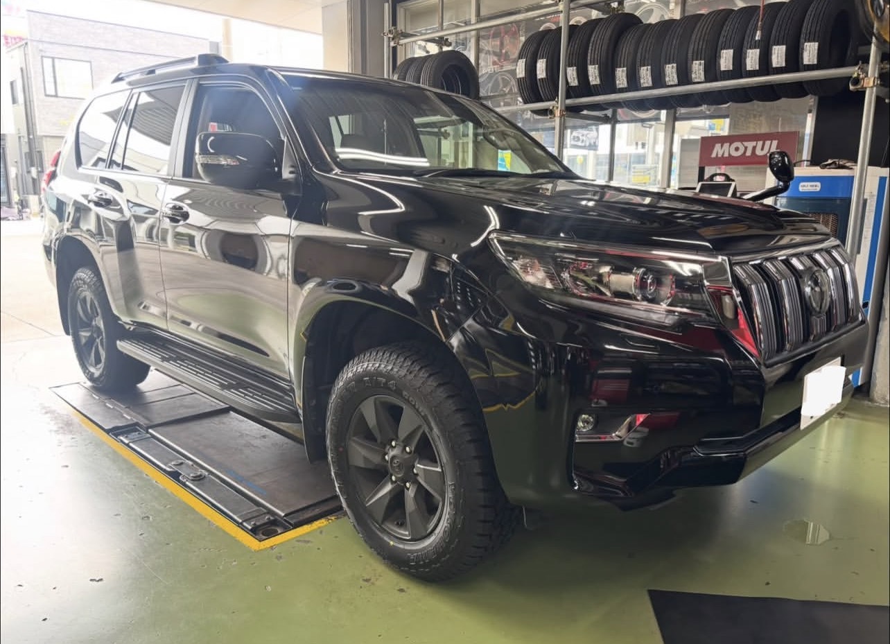 ランドクルーザー・プラドにGEOLANDAR A/T4 G018！！